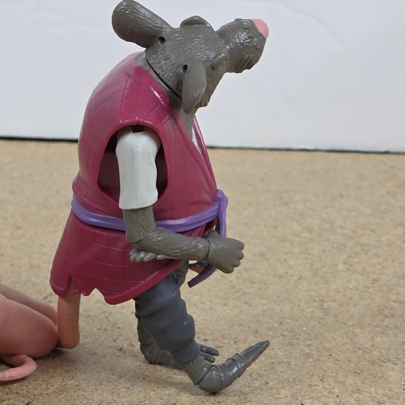 Teenage Mutant Ninja Turtles Bebop and Rocksteady Action Figures Playmates 1988 - Picture 12 of 13